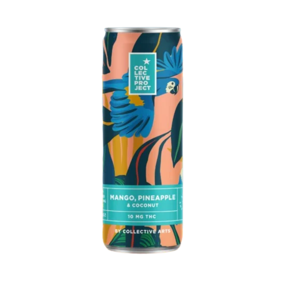 Collective Project Mango Pineapple Coconut THC Sparkling Juice Hop City Beer & Wine Collective Project Mango Pineapple Coconut THC Sparkling Juice Hop City Beer & Wine