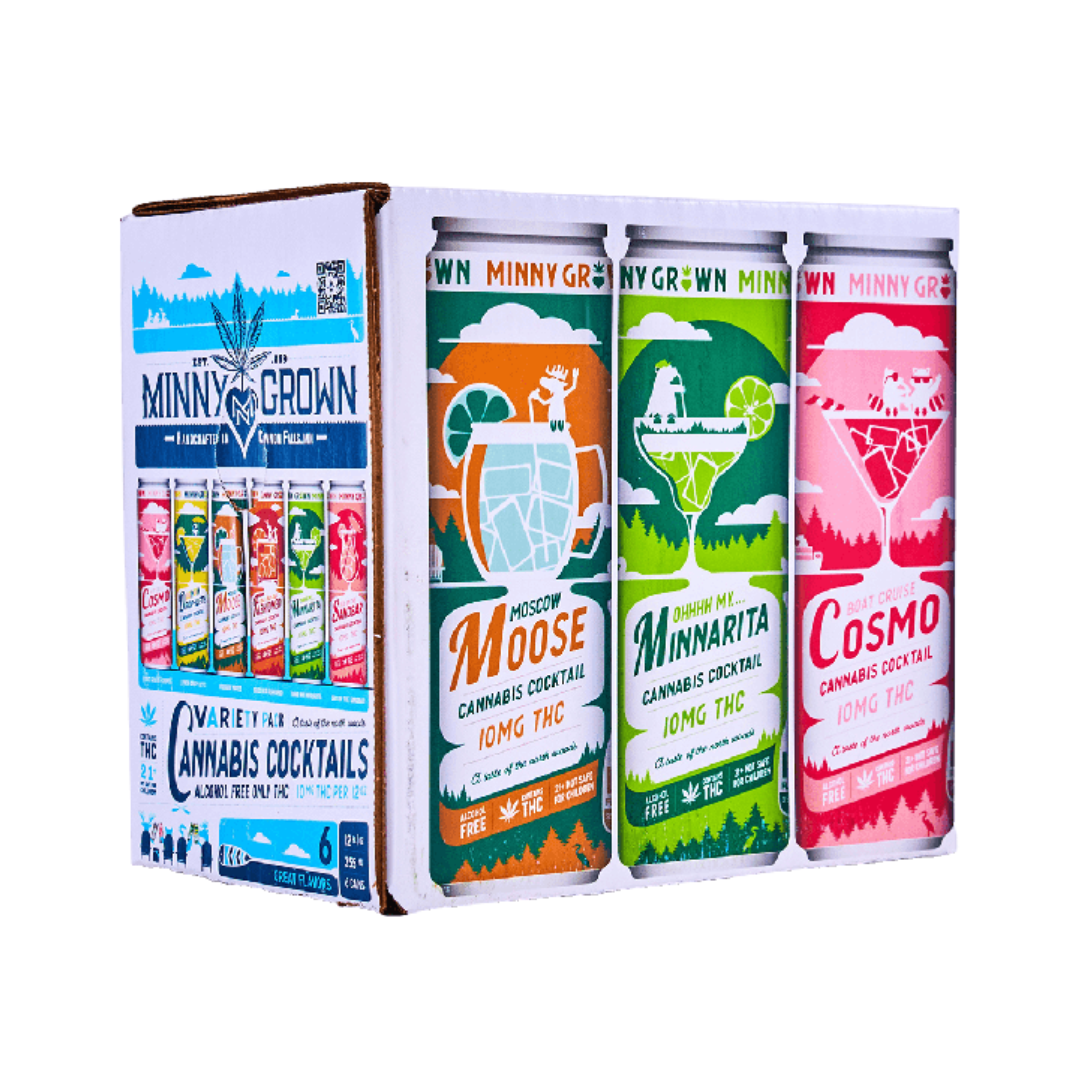 Minnie Grown 10mg THC Variety Pack – Hop City Beer & Wine