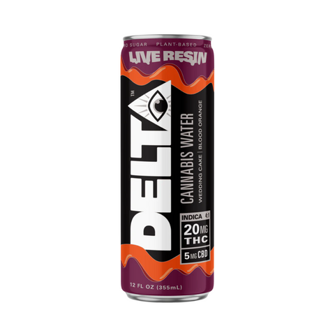 Delta Beverages Blood Orange Indica Cannabis Water