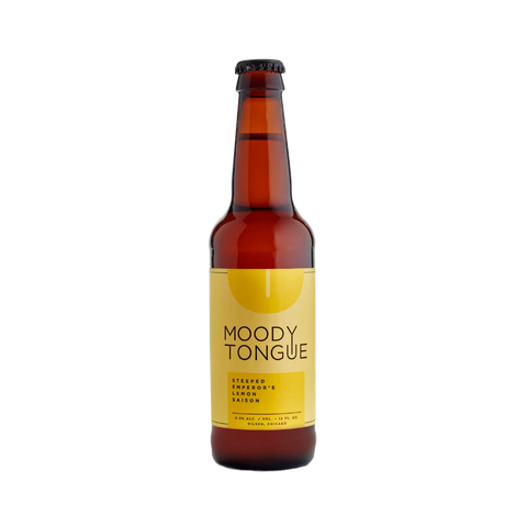 Moody Tongue Steeped Emperor's Lemon Saison