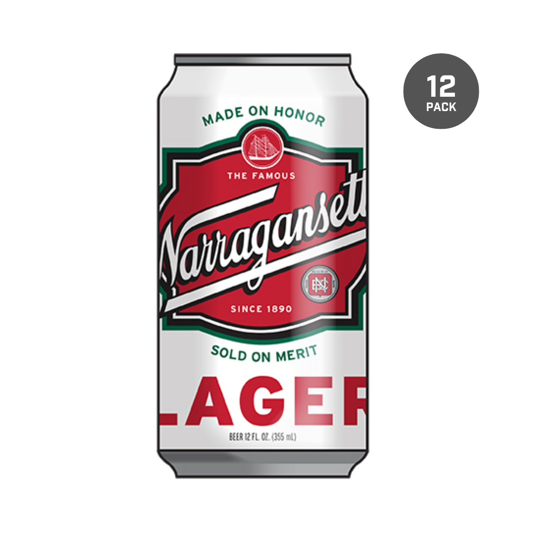 Narragansett Lager - Twelve pack – Hop City Beer & Wine