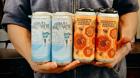 Jest a minute, you said cans?