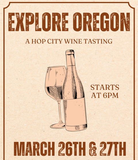 Explore Oregon Wine Tasting