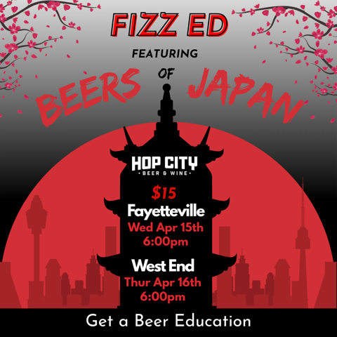 April Fizz Ed Featuring Beers of Japan