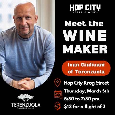 Meet the Maker: Taste with Ivan Giuliani of Terenzuola at Krog