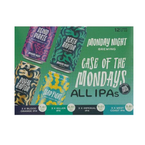 Monday Night IPA Variety - Twelve pack