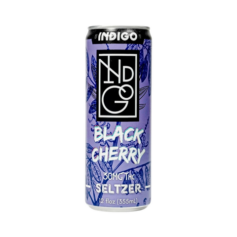 Indigo Magic Black Cherry Hemp Seltzer