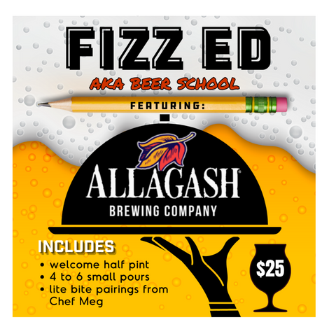Fizz Ed - Allagash Beer & Food Pairing