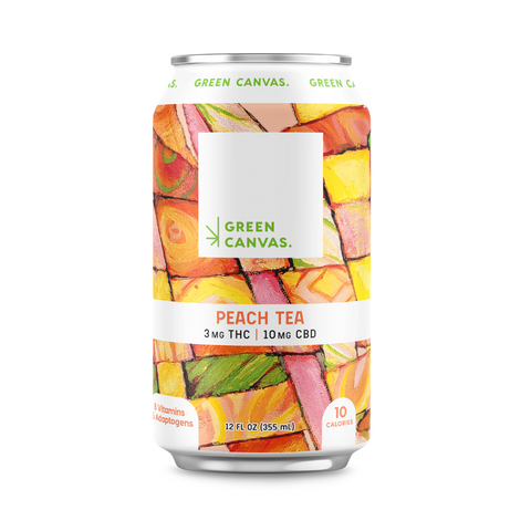 Green Canvas Peach Tea