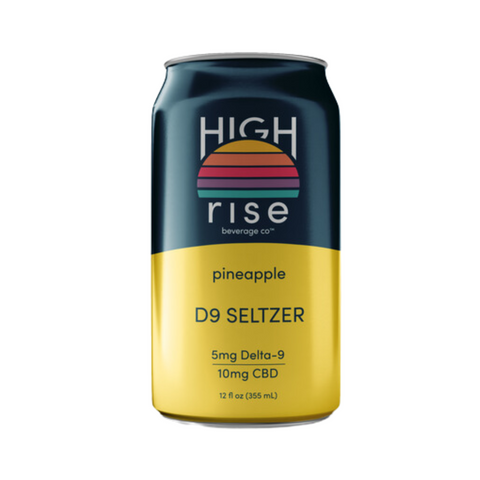 High Rise Delta-9 Pineapple Seltzer