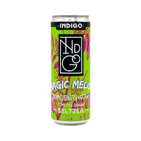 Indigo Magic Melon Hemp Seltzer