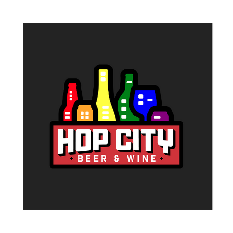 T-Shirt - Hop City Logo in Pride Colors