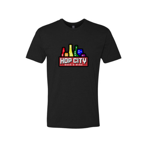 T-Shirt - Hop City Logo in Pride Colors